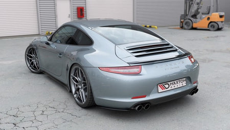 Maxton Rear Side Splitters Porsche 911 Carrera 991 - Gloss Black