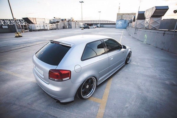 Maxton Rear Side Splitters Audi S3 8P / S3 8P Fl - Gloss Black