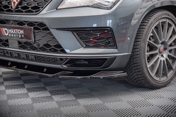 Maxton Front Splitter V.2 Cupra Ateca - Gloss Black