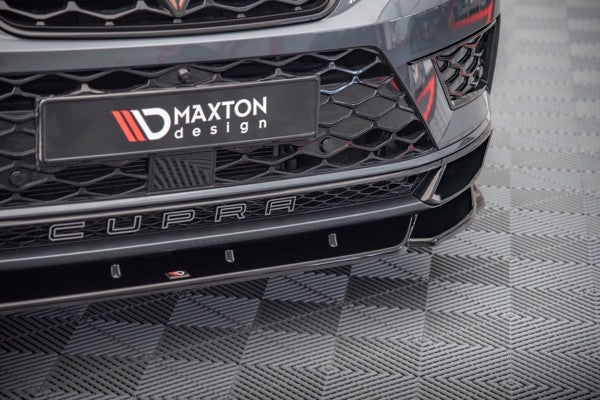 Maxton Front Splitter V.2 Cupra Ateca - Gloss Black