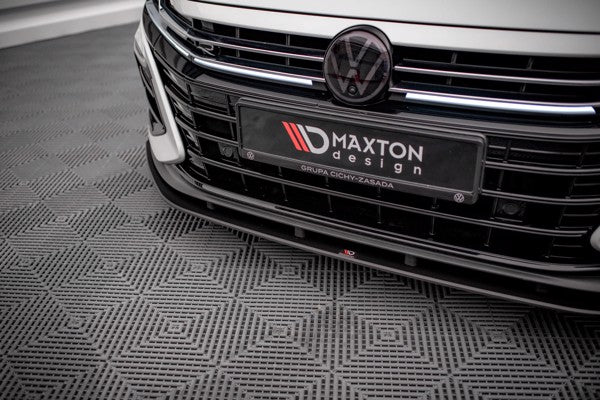 Maxton Street Pro Front Splitter Volkswagen Arteon R - Black
