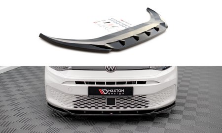 Maxton Front Splitter V.1 Volkswagen Caddy Mk5 - Gloss Black