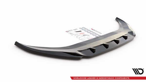 Maxton Front Splitter V.1 Volkswagen Caddy Mk5 - Gloss Black