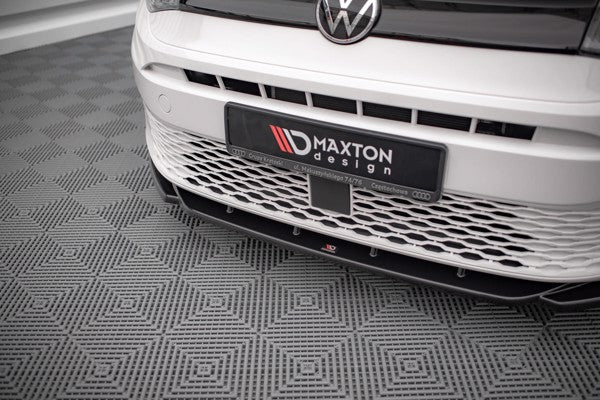 Maxton Front Splitter V.1 Volkswagen Caddy Mk5 - Gloss Black