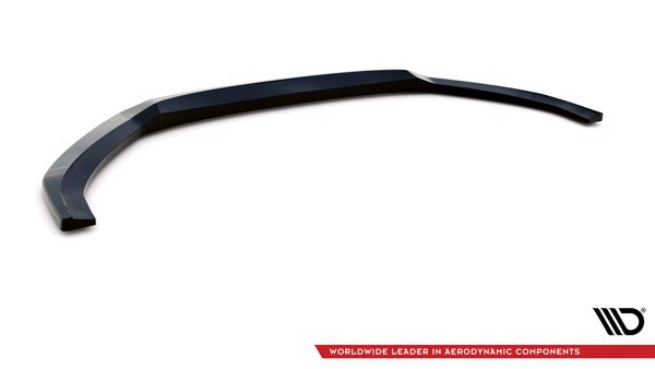 Maxton Front Splitter V.2 Audi S3 / A3 S-Line Sportback 8V Facelift - Gloss Black