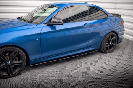 Maxton Street Pro Side Skirts Diffusers BMW 2 M-Pack F22 - Black