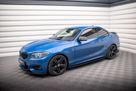 Maxton Street Pro Side Skirts Diffusers BMW 2 M-Pack F22 - Black