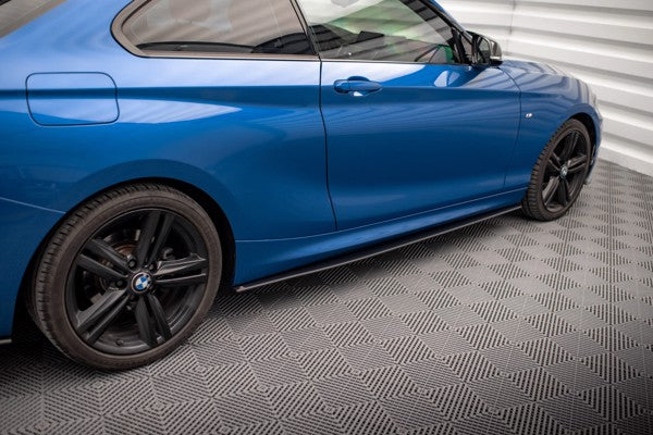 Maxton Street Pro Side Skirts Diffusers BMW 2 M-Pack F22 - Black