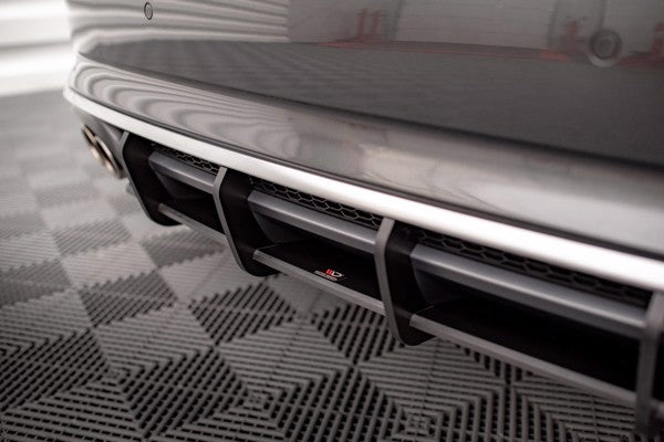 Maxton Street Pro Rear Diffuser Audi S5 Coupe / Sportback F5 - Black