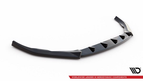 Maxton Front Splitter Volvo V90 R-Design Mk2 - Gloss Black