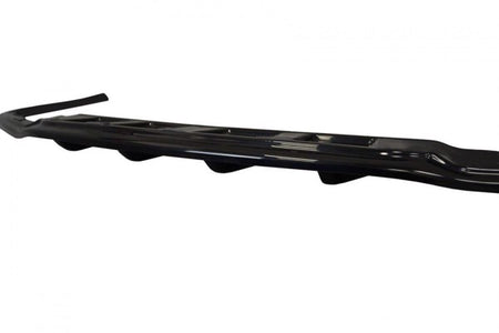 Maxton Central Rear Splitter Lexus Is Mk3 H (With Vertical Bars) - Gloss Black