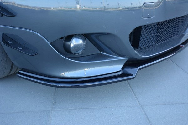 Maxton Front Splitter For BMW 5 E60/61 M-Pack - Gloss Black