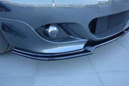 Maxton Front Splitter For BMW 5 E60/61 M-Pack - Gloss Black