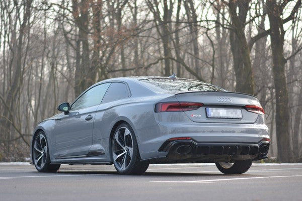 Maxton Rear Valance Audi RS5 F5 Coupe / Sportback - Gloss Black