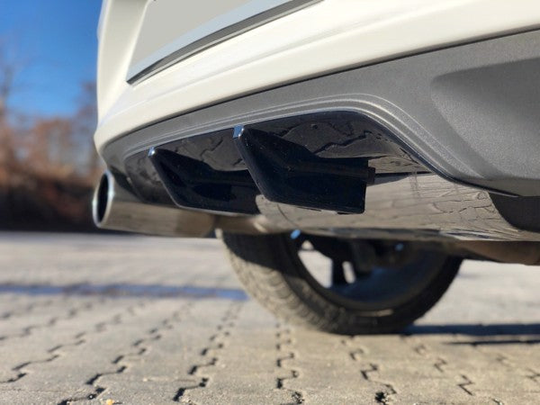 Maxton Rear Valance Ford Opel Astra K Opc-Line - Gloss Black