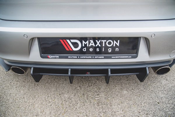 Maxton Racing Durability Rear Diffuser V.2 VW Golf 7 Gti - Black