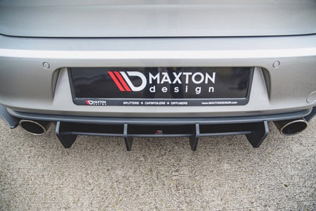 Maxton Racing Durability Rear Diffuser V.2 VW Golf 7 Gti - Black