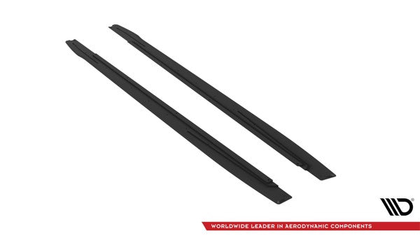 Maxton Street Pro Side Skirts Diffusers Audi S3 / A3 S-Line 8Y - Black