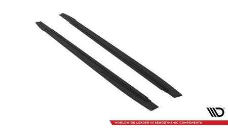 Maxton Street Pro Side Skirts Diffusers Audi S3 / A3 S-Line 8Y - Black