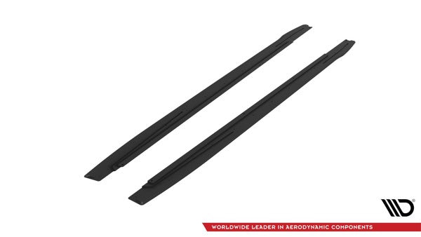 Maxton Street Pro Side Skirts Diffusers Audi S3 / A3 S-Line 8Y - Black