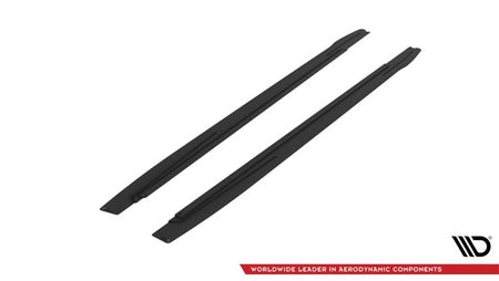 Maxton Street Pro Side Skirts Diffusers Audi S3 / A3 S-Line 8Y - Black