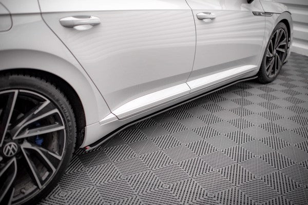 Maxton Street Pro Side Skirts Diffusers V.2 Volkswagen Arteon R / R-Line Facelift - Black