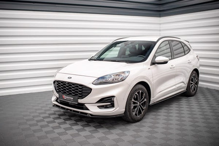Maxton Side Skirts Diffusers Ford Kuga St-Line Mk3 - Gloss Black