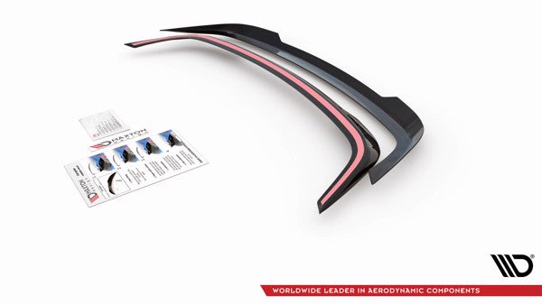 Maxton Spoiler Cap Nissan 370Z Nismo Facelift - Gloss Black