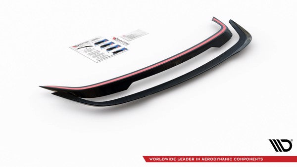 Maxton Spoiler Cap Nissan 370Z Nismo Facelift - Gloss Black