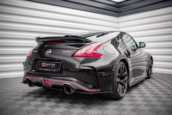 Maxton Spoiler Cap Nissan 370Z Nismo Facelift - Gloss Black