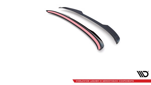 Maxton Upper Spoiler Cap Ford Mustang Mach-E Mk1 - Gloss Black