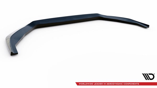 Maxton Front Splitter V.1 Audi S8 D5 - Gloss Black