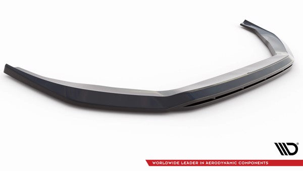 Maxton Front Splitter V.1 Audi S8 D5 - Gloss Black