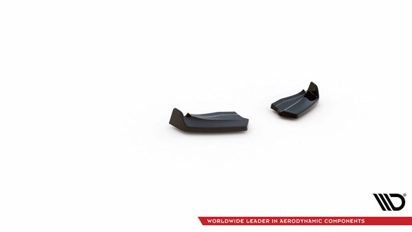 Maxton Rear Side Splitters V.2 Mini Cooper John Cooper Works R56 - Gloss Black