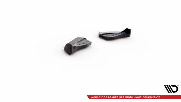 Maxton Rear Side Splitters V.2 Mini Cooper John Cooper Works R56 - Gloss Black