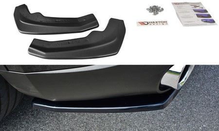 Maxton Rear Side Splitters Alfa Romeo Stelvio - Gloss Black