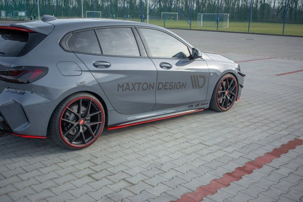 Maxton Side Skirts Diffusers V.2 For BMW 1 F40 M-Pack/ M135I 