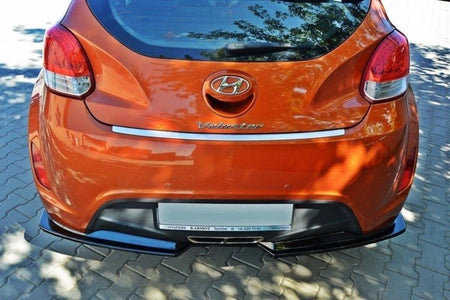 Maxton Rear Splitter Hyundai Veloster - Gloss Black