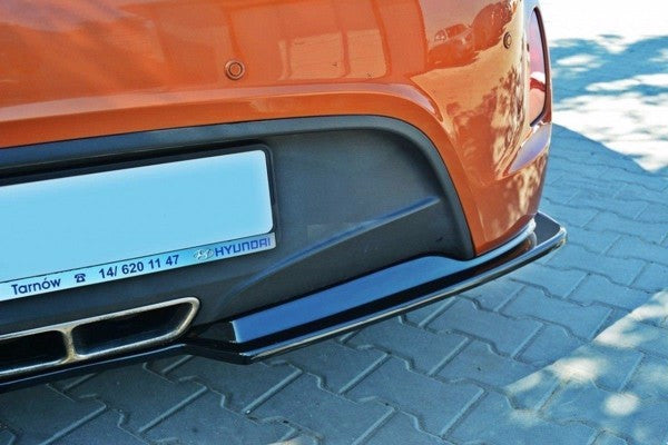 Maxton Rear Splitter Hyundai Veloster - Gloss Black
