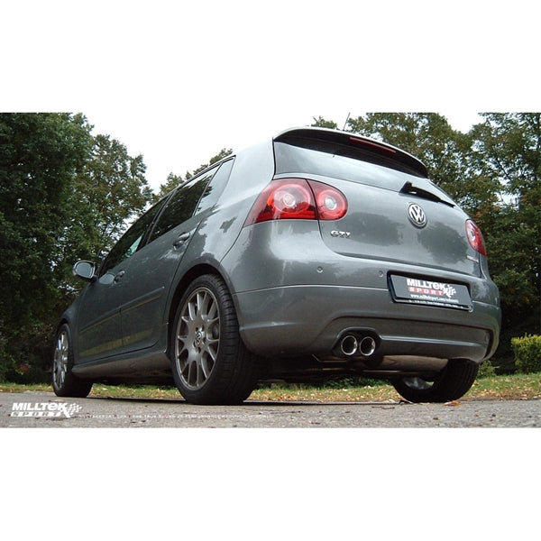 Milltek Cat-back Volkswagen Golf Mk5 GTi Edition 30 2.0T FSi 230PS