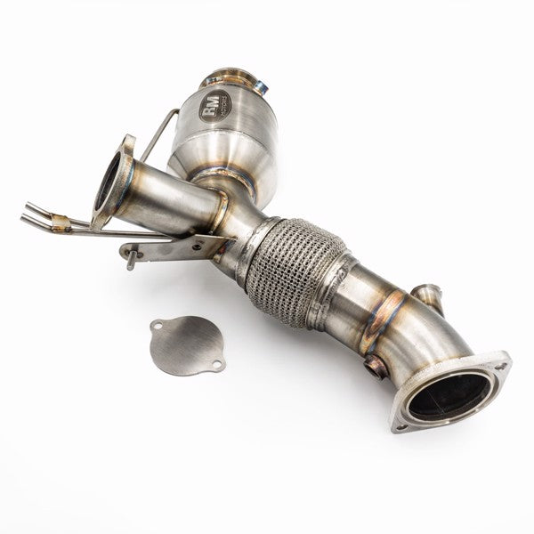 RM Motors Downpipe BMW G30 540d B57 +CATALYST HJS 200 cpsi EURO 6