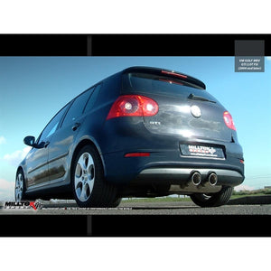 Milltek cat-back udstødning til Volkswagen Golf Mk5 GTi 2.0T FSI, resoneret – billede 6