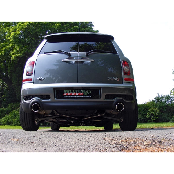 Milltek cat-back udstødning til MINI Mk2 (R55) Cooper S Clubman 1.6i Turbo, resoneret – billede 4