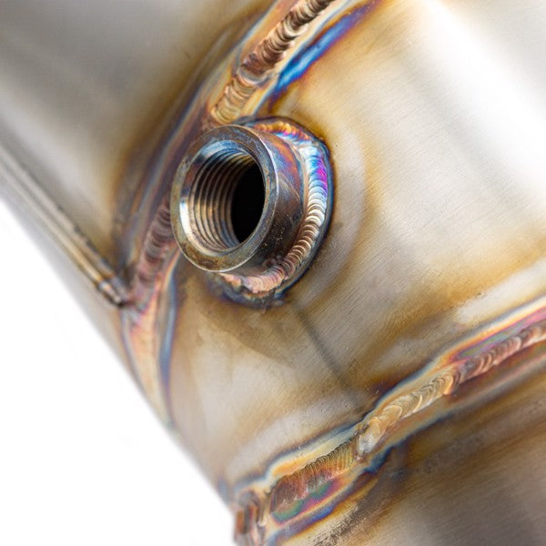 RM Motors Downpipe AUDI S4 B9, S5 8W6 with a catalyst Catalyst - OBD