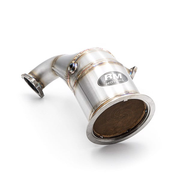 RM Motors Downpipe AUDI S4 B9, S5 8W6 with a catalyst Catalyst - OBD