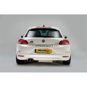 Milltek cat-back udstødning til Volkswagen Scirocco GT 2.0 TSi 200PS, resoneret – billede 3