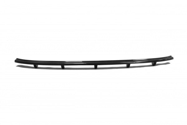 Maxton Central Rear Splitter Alfa Romeo Brera (With Vertical Bars) - Gloss Black