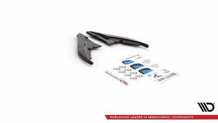 Maxton Rear Side Splitters Peugeot 308 Gt Mk2 Facelift - Gloss Black