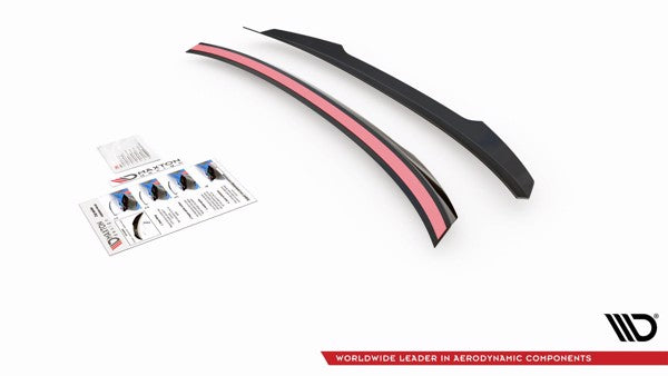 Maxton Spoiler Cap Peugeot 508 Sedan Mk2 - Gloss Black