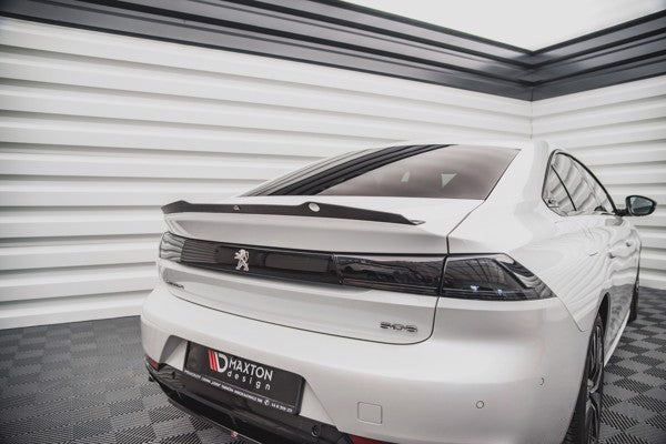Maxton Spoiler Cap Peugeot 508 Sedan Mk2 - Gloss Black